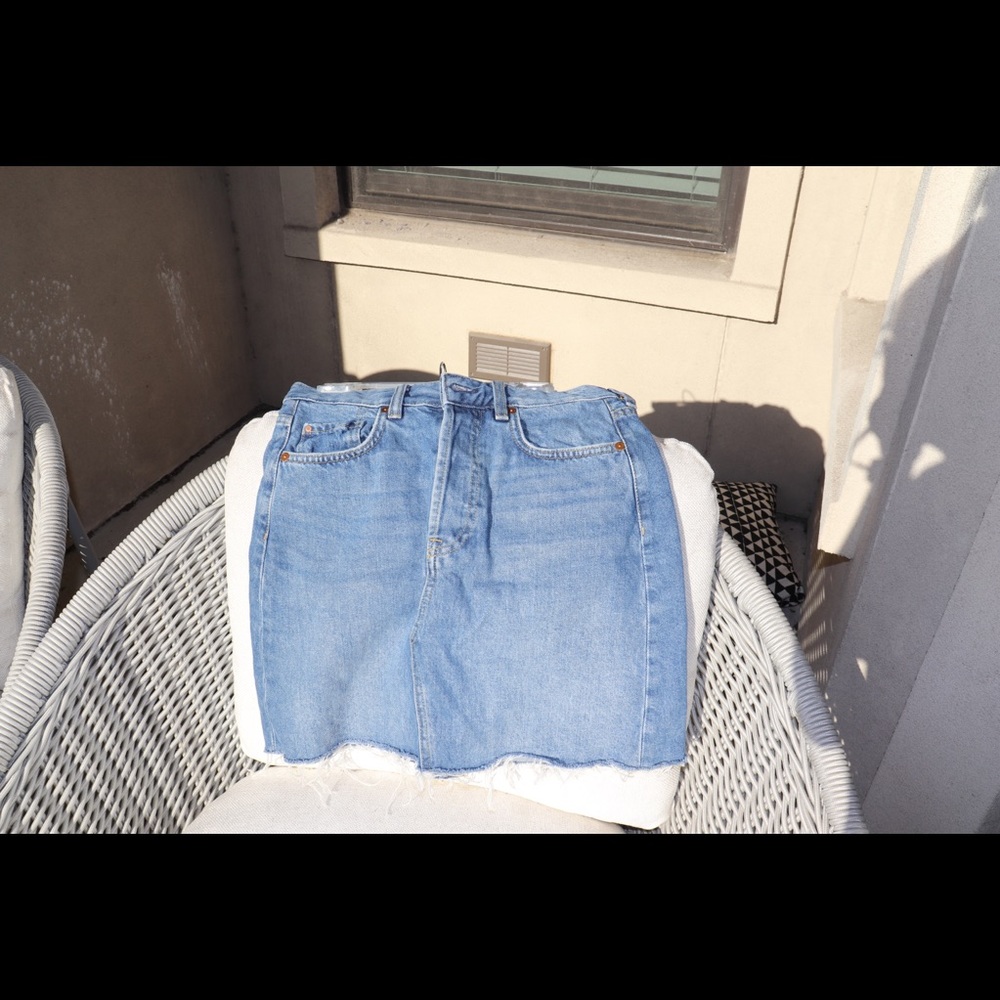 Denim skirt